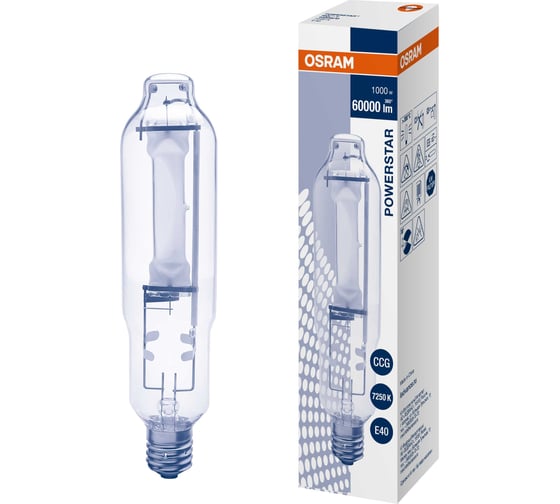 Металлогалогенная лампа OSRAM HQI-T 1000W/D E40 FS1 4099854387425