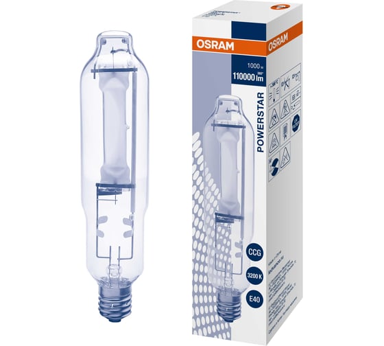 Металлогалогенная лампа OSRAM HQI-T 1000W/N E40 FS1 4099854387500