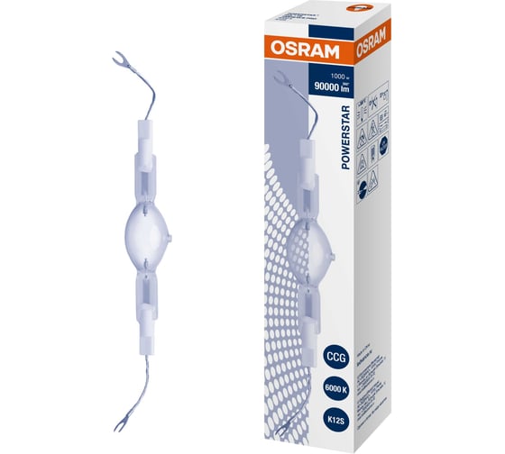 Металлогалогенная лампа OSRAM HQI-TS 1000W/D/S PRO K12S FLH1 4099854387487