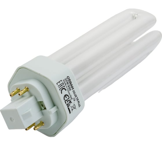 Компактная люминесцентная неинтегрированная лампа Osram DULUX T/E 32W/840 PLUS GX24Q 4099854123320