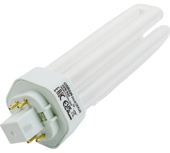 Компактная люминесцентная неинтегрированная лампа Osram DULUX T/E 42W/830 PLUS GX24Q 4099854123665