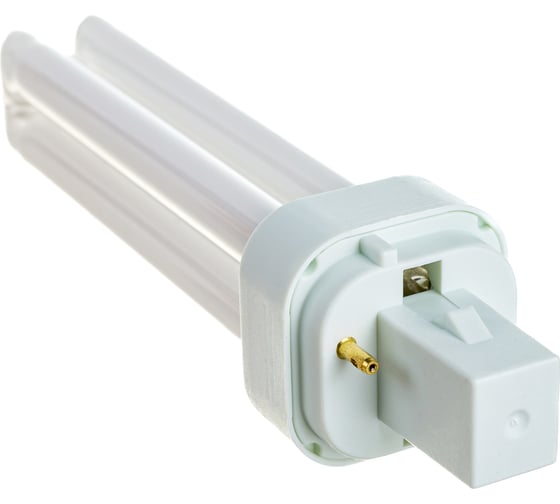 Компактная люминесцентная неинтегрированная лампа Osram DULUX D 18W/830 G24D-2 10X1 4099854122934