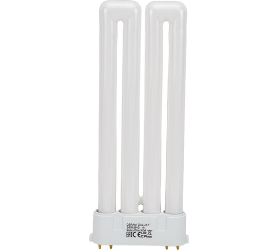 Компактная люминесцентная неинтегрированная лампа Osram DULUX F 36W/840 2G10 10X1 4099854125904