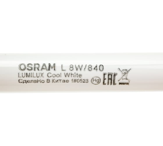 Линейная люминесцентная лампа Osram L 8W/840 25X1 4099854131370