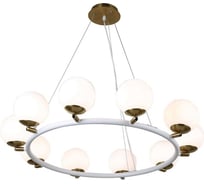 Подвесная люстра Lumina Deco Modica LDP 6032-10 WT+MD