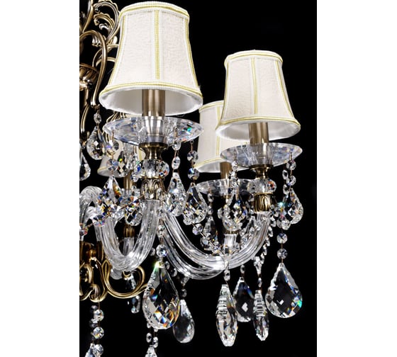 Хрустальная подвесная люстра Lumina Deco Bianca LDP 66251-8