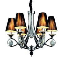 Хрустальная подвесная люстра Lumina Deco Negrio LDP 8903-6