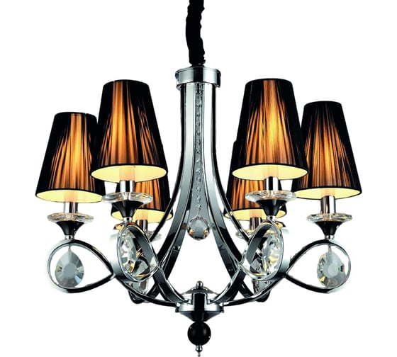 Хрустальная подвесная люстра Lumina Deco Negrio LDP 8903-6 1