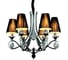 Хрустальная подвесная люстра Lumina Deco Negrio LDP 8903-6 1
