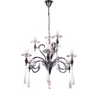 Хрустальная подвесная люстра Lumina Deco Arterro LDP 8136-9