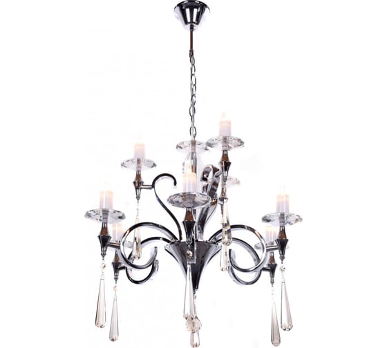 Хрустальная подвесная люстра Lumina Deco Arterro LDP 8136-9