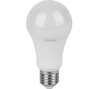 Светодиодная лампа OSRAM LED Value, A, E27, 1200Лм, 15Вт, замена 125Вт, 3000К, теплый белый свет 4058075579095