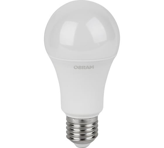 Светодиодная лампа OSRAM LED Value, A, E27, 1200Лм, 15Вт, замена 125Вт, 3000К, теплый белый свет 4058075579095