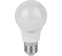 Светодиодная лампа OSRAM LED Value, A, E27, 560Лм, 7Вт, замена 60Вт, 4000К, нейтральный белый свет 4058075578760