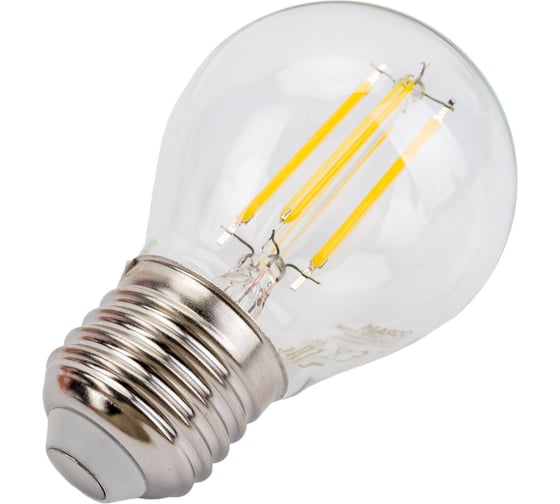 Светодиодная лампа OSRAM LED STAR, P, шар, 6Вт, E27, 800 Лм, 4000 К, нейтральный белый свет 4058075218239