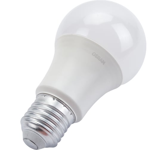 Светодиодная лампа OSRAM LED STAR A Стандарт 9,5 Вт, E27, 806 Лм, 6500 К, холодный белый свет 4052899971561
