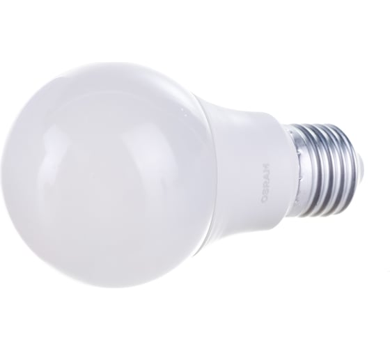 Светодиодная лампа OSRAM LED STAR, A, стандарт, 7Вт, E27, 600 Лм, 6500 К, холодный белый свет 4058075161917