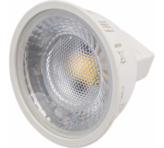 Светодиодная лампа OSRAM LED STAR, MR16, 6.5Вт, GU5.3, 520 Лм, 5000 К, холодный белый свет 4058075481251