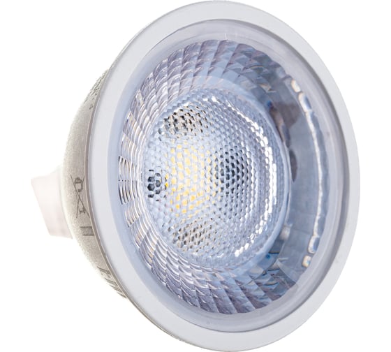 Светодиодная лампа OSRAM LED STAR, MR16, 4Вт, GU5.3, 300 Лм, 5000 К, холодный белый свет 4058075481138