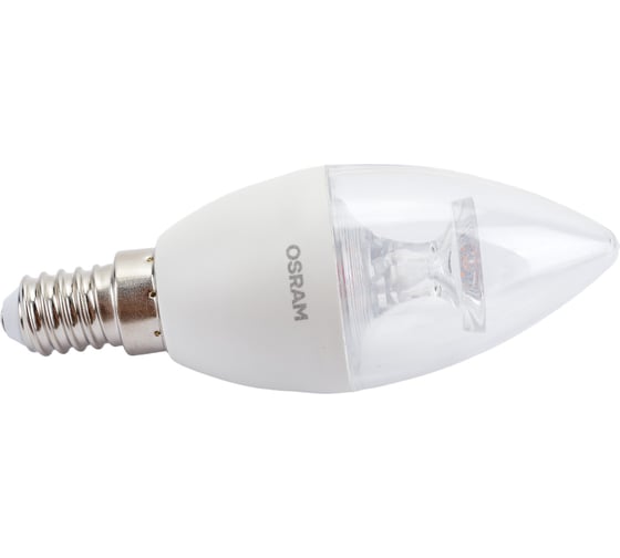 Светодиодная лампа OSRAM LED STAR, B, свеча, 5Вт, E14, 470 Лм, 2700 К, теплый белый свет 4058075318120