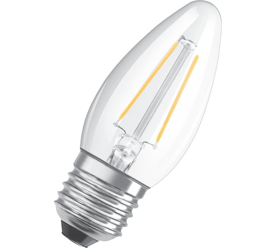 Светодиодная лампа OSRAM LED STAR B, свеча, 6Вт, E14, 800 Лм, 4000 К, нейтральный белый свет 4058075217836 1