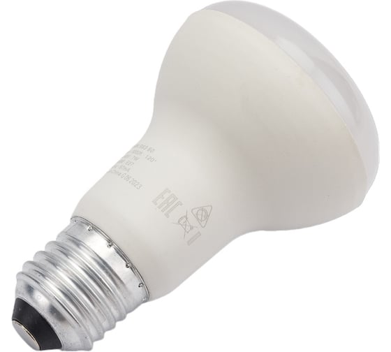 Светодиодная лампа OSRAM LED STAR, R63, 7Вт, E27, 600 Лм, 3000 К, теплый белый свет 4058075282629