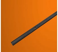 Шинопровод магнитный накладной iSVET ультратонкий трековый черный, черный MGN-RAIL, шина трек 1 м MGN-RAIL-1-4