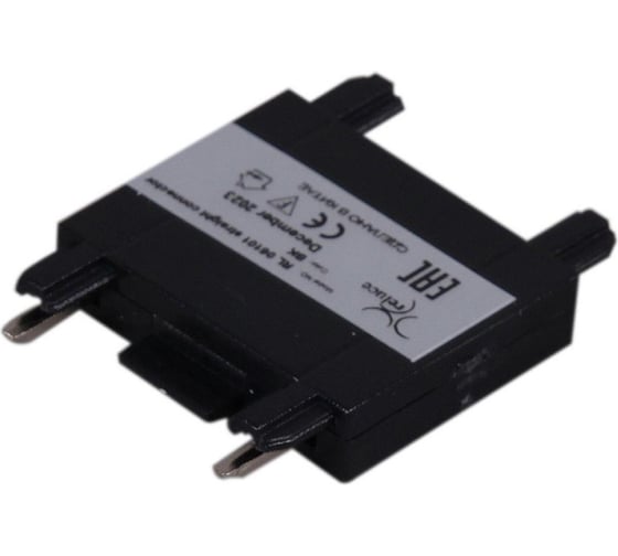 Коннектор для шинопровода Reluce RL 06101 straight connector BK 1