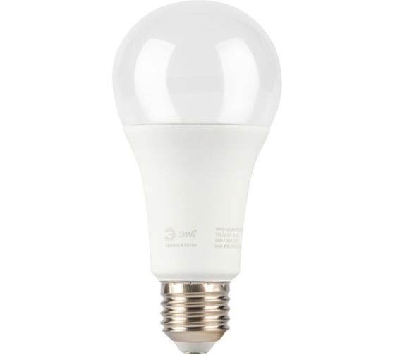 Фитолампа для растений светодиодная ЭРА GREEN LINE ФИТО A65-20W-PFR-E27-GR 20 Вт, полного спектра Б0068577 1