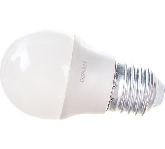Светодиодная лампа OSRAM LED STAR P Шар 5.5Вт E27 470 Лм 2700 К Теплый белый свет 4052899971646