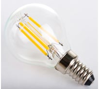 Светодиодная лампа OSRAM LED STAR P Шар 4Вт E14 470 Лм 2700 К Теплый белый свет 4058075068377