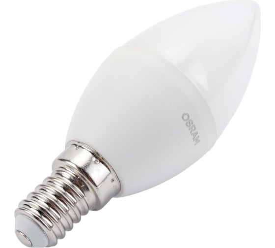 Светодиодная лампа OSRAM LED STAR B Свеча 5.5Вт E14 470 Лм 2700 К Теплый белый свет 4052899971608