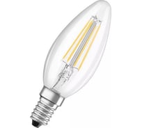 Светодиодная лампа OSRAM LED STAR B Свеча 5Вт E14 660 Лм 2700 К Теплый белый свет 4058075116672