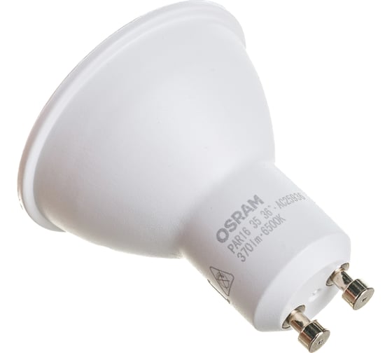 Светодиодная лампа OSRAM LED STAR PAR16 4Вт GU10 370 Лм 6500 К Холодный белый свет 4058075481404