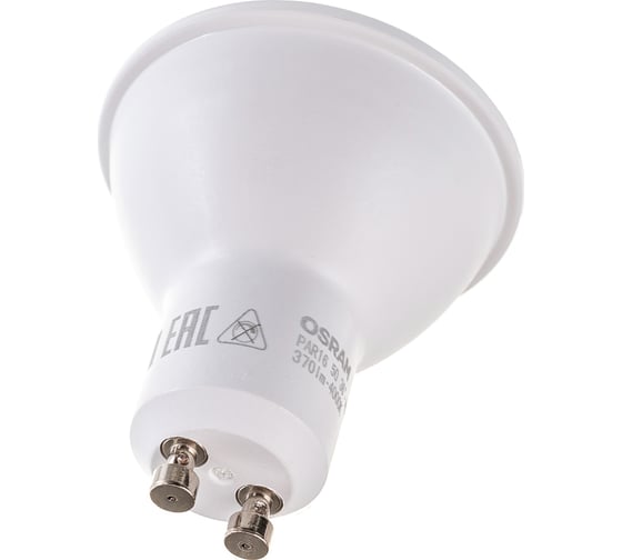Светодиодная лампа OSRAM LED STAR PAR16 5Вт GU10 370 Лм 4000 К Нейтральный белый свет 4058075403406