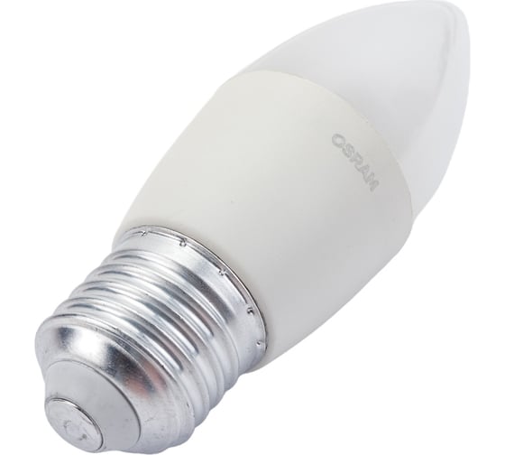 Светодиодная лампа OSRAM LED STAR B Свеча 6.5Вт E27 600 Лм 6500 К Холодный белый свет 4058075467668