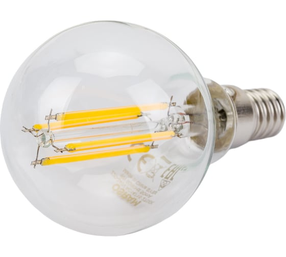 Светодиодная лампа OSRAM LED STAR P Шар 6Вт E14 800 Лм 2700 К Теплый белый свет 4058075218147