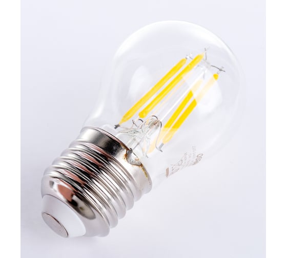 Светодиодная лампа OSRAM LED STAR P Шар 5Вт E27 600 Лм 2700 К Теплый белый свет 4058075212510