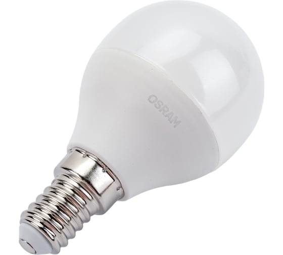 Светодиодная лампа OSRAM LED STAR P Шар 5.5Вт E14 470 Лм 4000 К Нейтральный белый свет 4058075056923