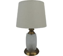 Настольная лампа Gerhort G32166/1T BR+CL BEG