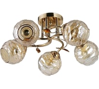 Люстра ЭкономСвет эконом 12190/5GD AMB X712383766