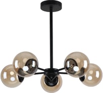 Потолочная люстра ЭкономСвет 40300/5BK BR