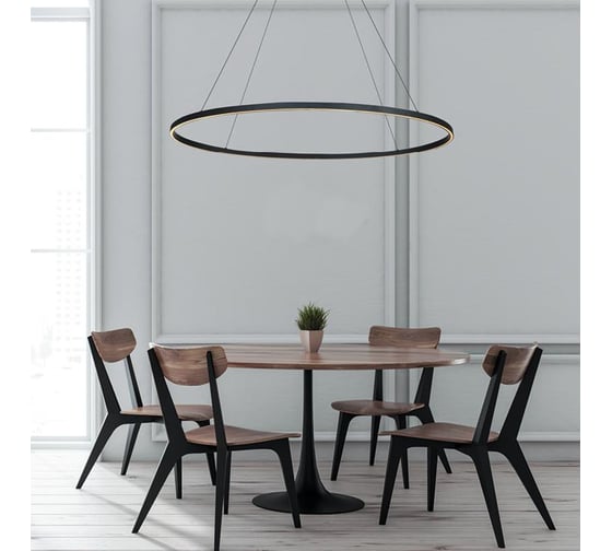 Подвесной светодиодный светильник Gerhort G52133/1C BK BK