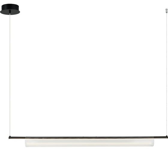 Подвесной светодиодный светильник Gerhort G52136/1S BK CL 1