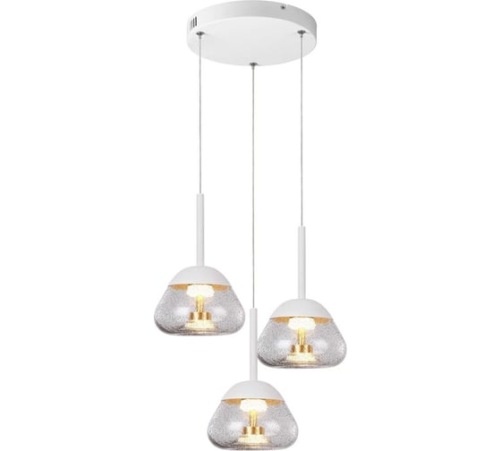 Подвесной светодиодный светильник Gerhort G52194/3WT WT+BR 1