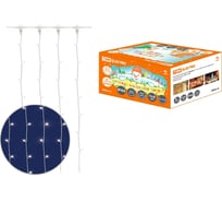 Новогодняя гирлянда TDM ELECTRIC Занавес 1х1 м, белый свет, наружное использование, IP44, SQ0361-0012