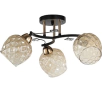 Люстра ЭкономСвет классическая 12213/3BK+FGD AMB