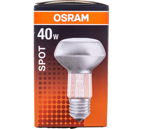 Лампа накаливания OSRAM направленного света CONC R63 SP 40W 230V E27 FS1 4052899182240