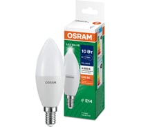 Лампа светодиодная Osram LED Value B E14 1000лм 10Вт замена 75Вт 4000К нейтральный белый свет 4058075579187