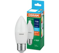 Лампа светодиодная Osram LED Value B E27 700лм 7Вт замена 60Вт 6500К холодный белый свет 4058075579507